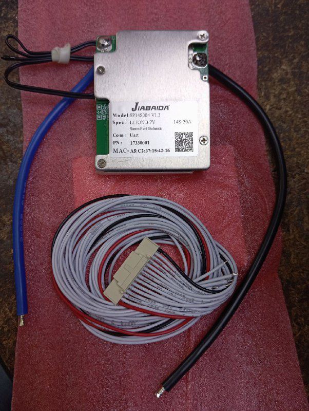 Смарт БМС Smart BMS JiaBaiDa 7s-14s від 20 до 100А. - фото фото фото 3