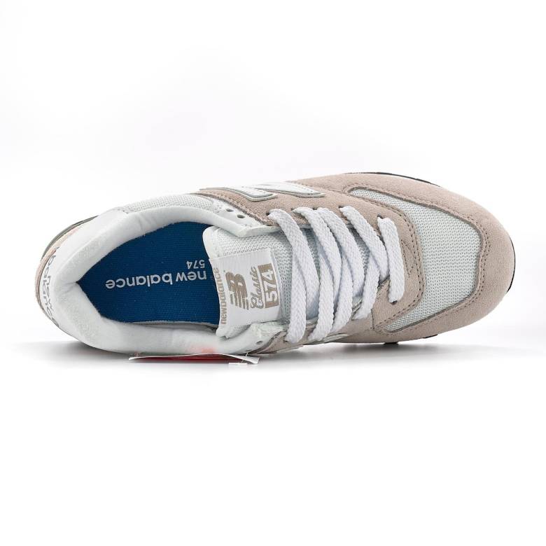 New Balance 574 Light Beige - фото фото фото 2