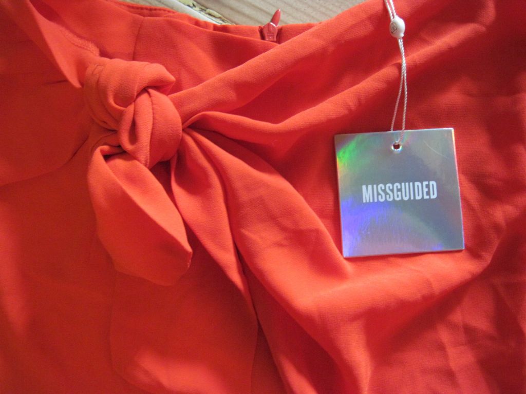 Новые оранжевые шорты "MISSGUIDED" р. 42 - фото фото фото 7