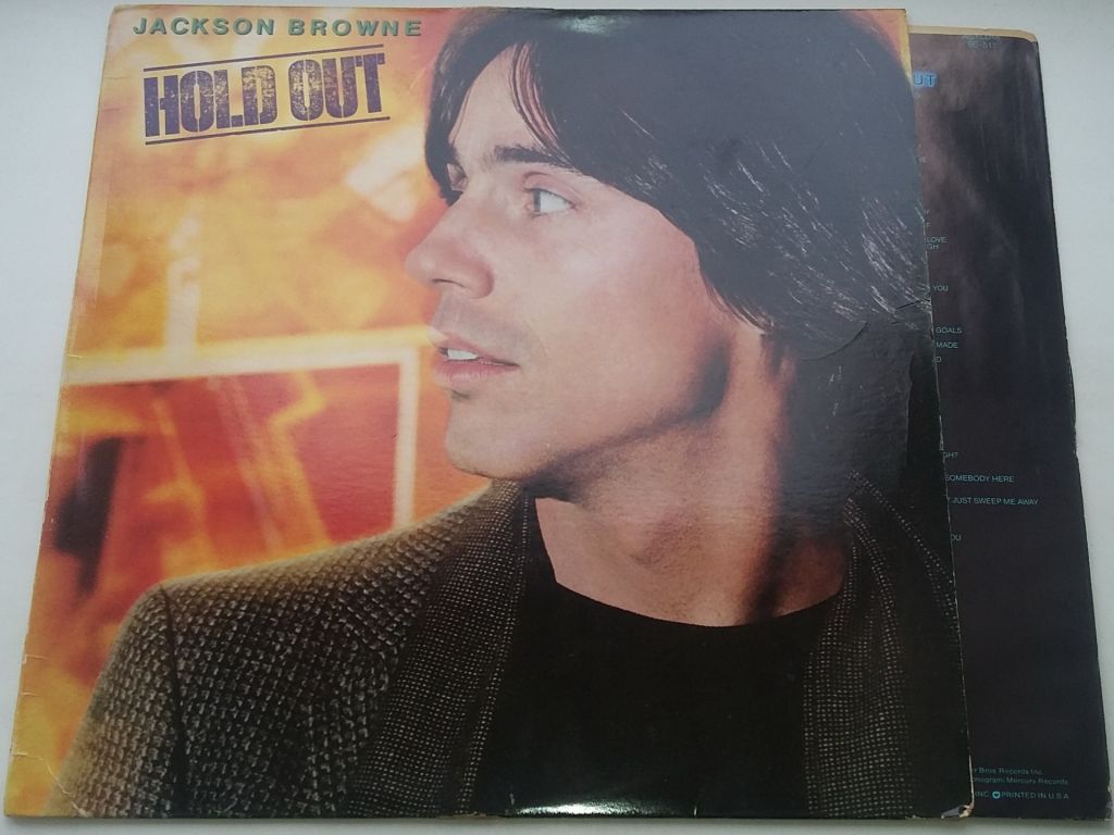 JACKSON BROWNE Hold Out LP VG++/VG - фото фото фото 0