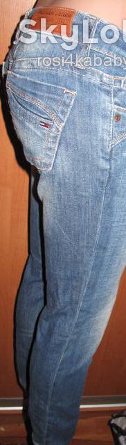 голубі джинси Tommy Hilfiger w25 l30 - фото фото фото 4