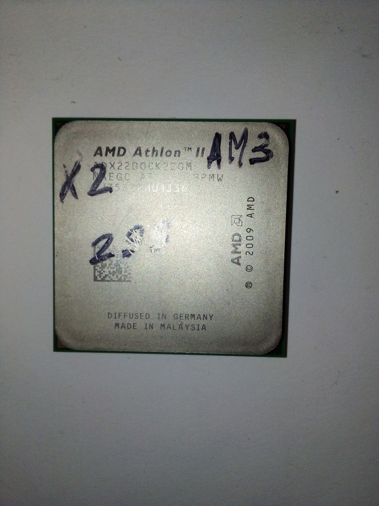 Процесор AMD Athlon II X2 220 2.8Ghz      (ADX220OCK22GM) Tray Socket AM3 - фото фото фото 1