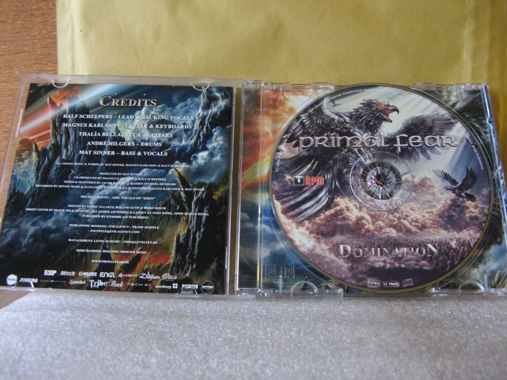 CD Primal Fear "Domination". В КОЛЕКЦІЮ !!! - фото фото фото 2