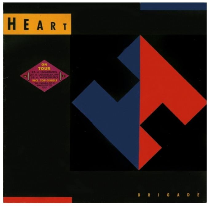Heart - Brigade - 1990.  (LP). 12. Vinyl. Пластинка. Holland. - фото фото фото 0