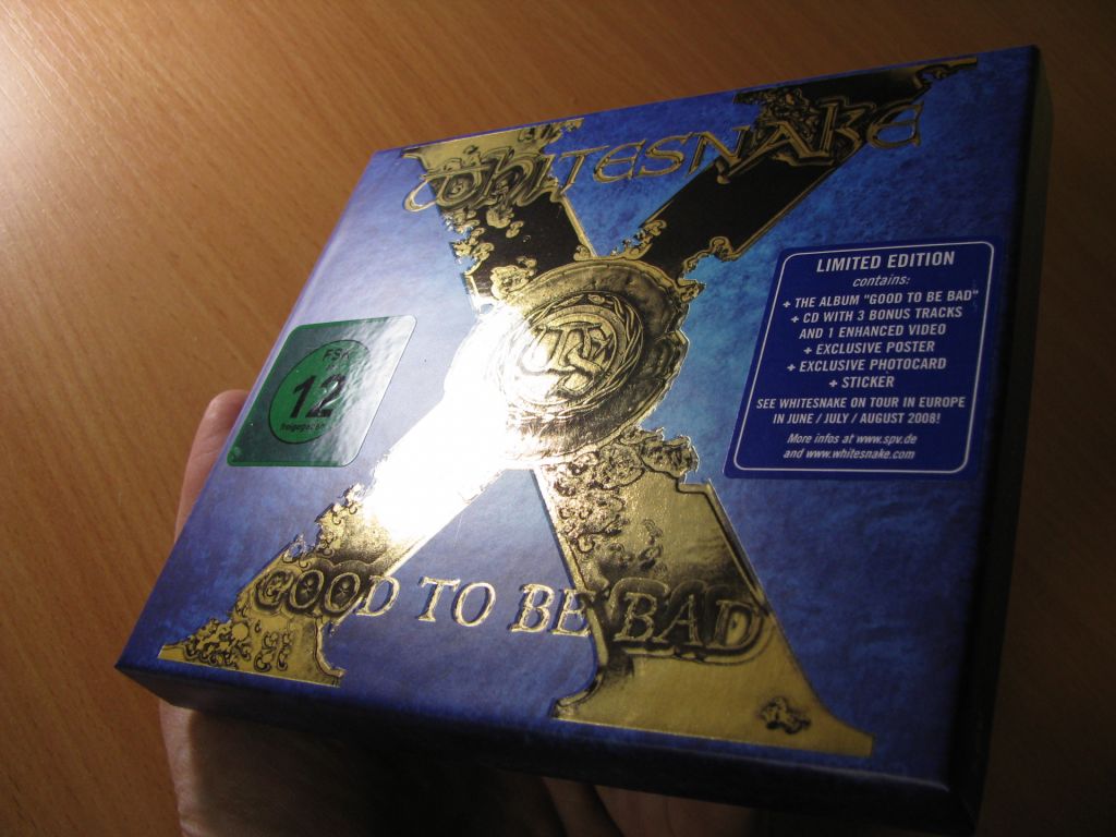 WHITESNAKE - Good To Be Bad  (2008 Steamhammer BOX) - фото фото фото 1