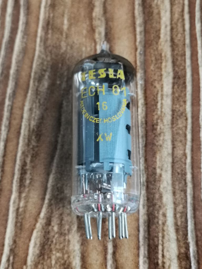 Радиолампа ECH81 Tesla - фото фото фото 2