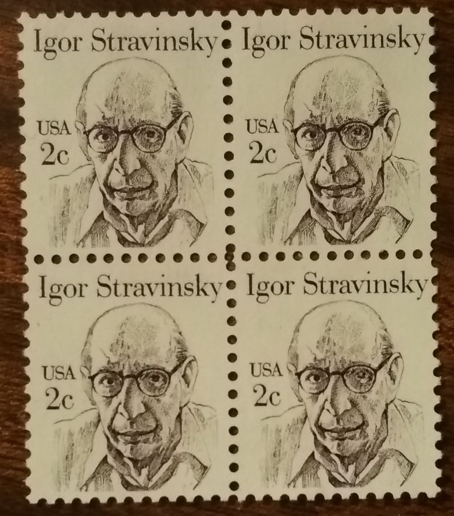 США Игорь Стравинский 1982 - фото фото фото 0