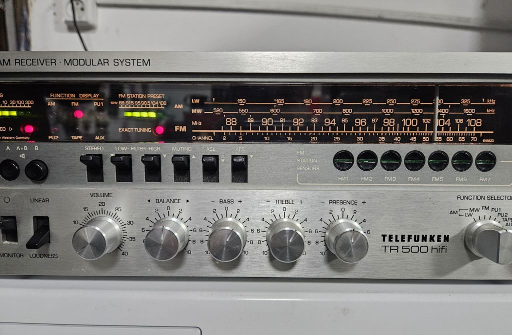 Стереоресивер Telefunken TR-500 hifi - фото фото фото 2
