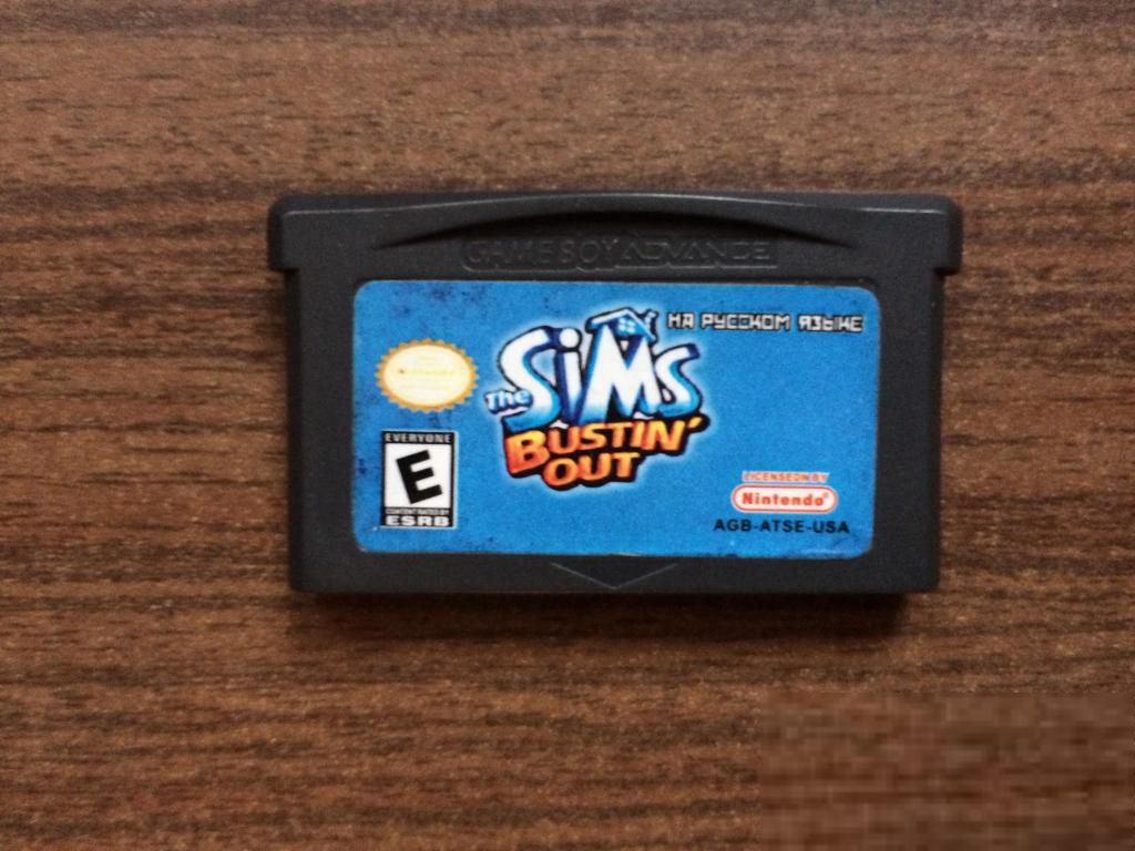 Игра на Game Boy Advance "The Sims Bustin' Out" - фото фото фото 0