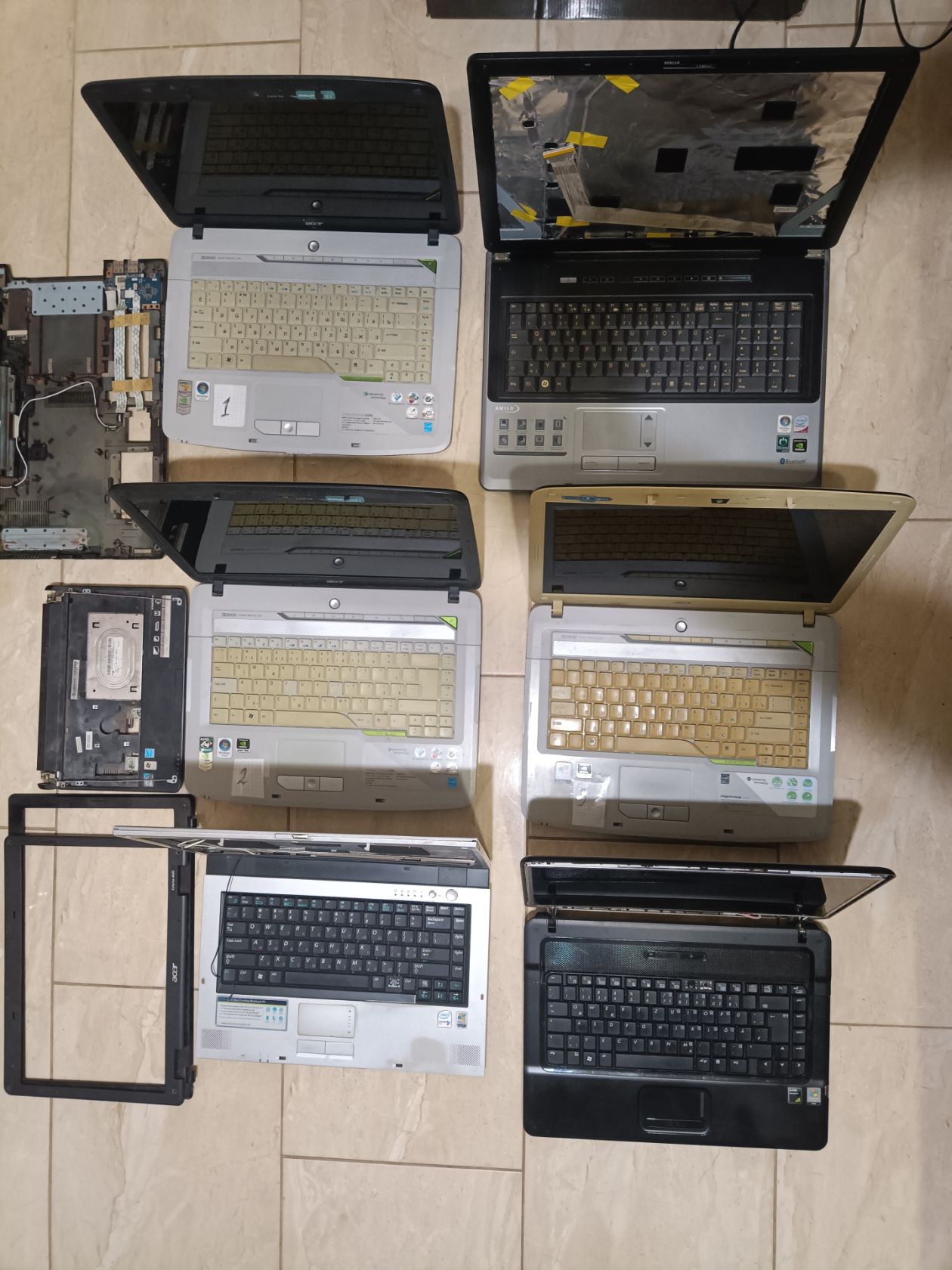 Мультилот ноутбків  FuJitsu Acer HP Samsung. - фото фото фото 0