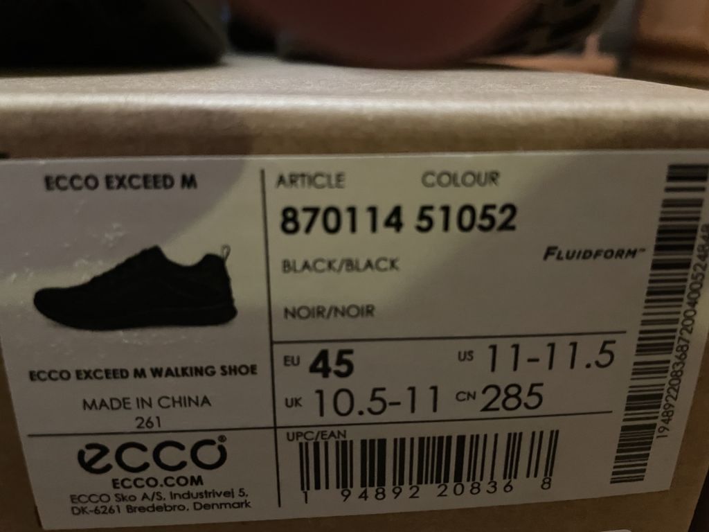 45р Ecco Exceed Оригинал Новые - фото фото фото 3
