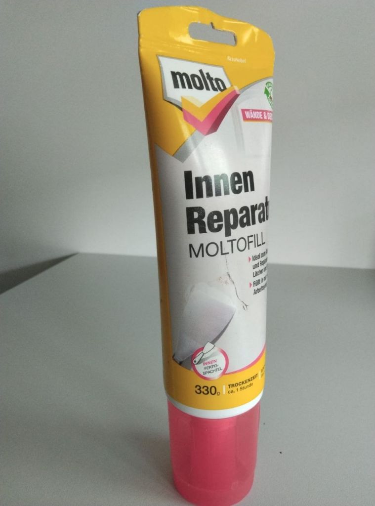 Molto Innen Reparatur Moltofill 330 г – новий, шпаклівка для ремонту стін - фото фото фото 1