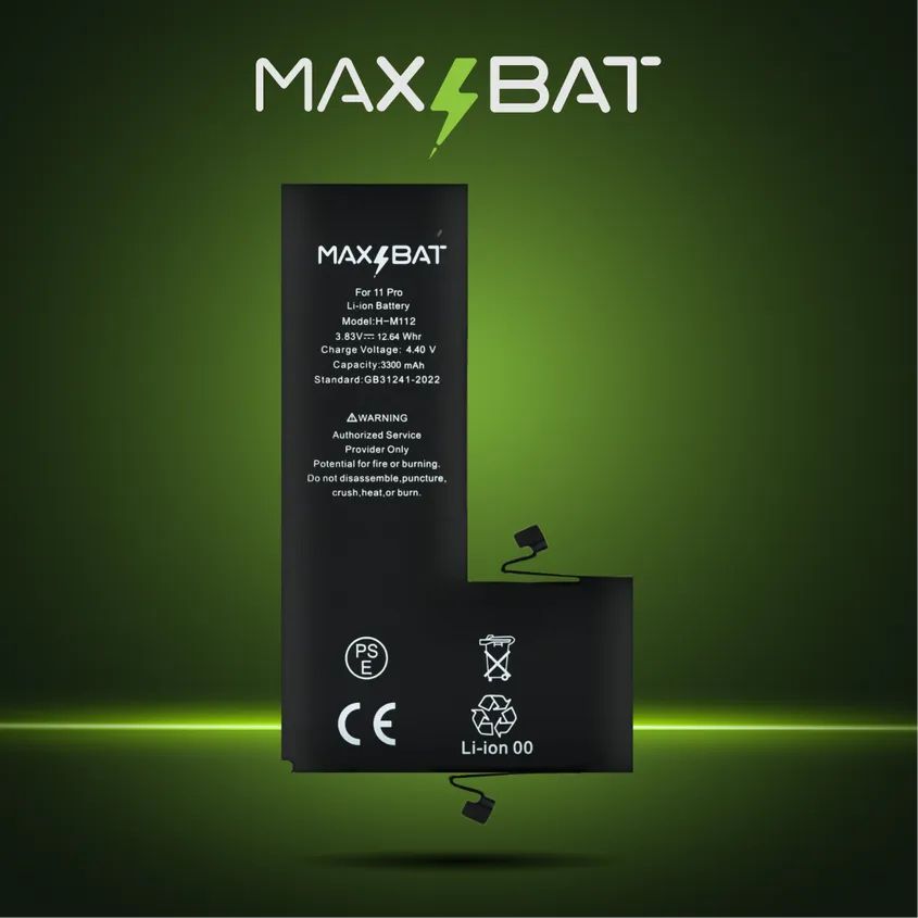 Акумулятор зі збільшеною ємністю iPhone 11 Pro   (Max Bat Plus) - фото фото фото 0