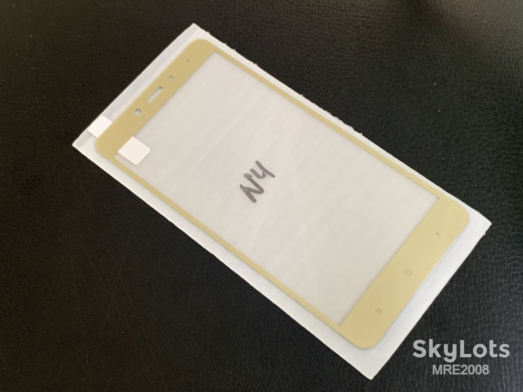 Захисне скло Full Screen для Xiaomi Redmi Note 4 gold - фото фото фото 1