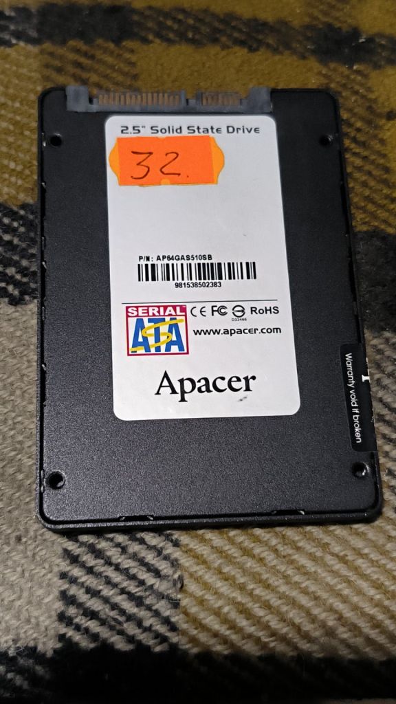 Диск SSD Apacer AS510S AP64GAS510SB 64GB №32 - фото фото фото 1