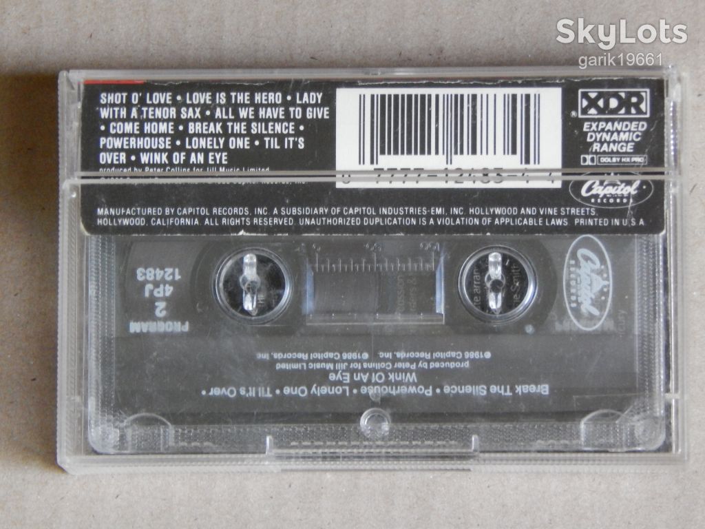 Billy Squier ‎– Enough Is Enough  (Capitol Records ‎– 4PJ-12483, US) - фото фото фото 1