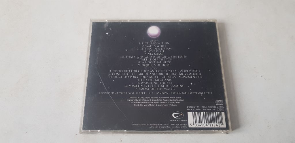 Deep Purple In Concert With London Symphony Orchestra 2CD фірмовий - фото фото фото 1
