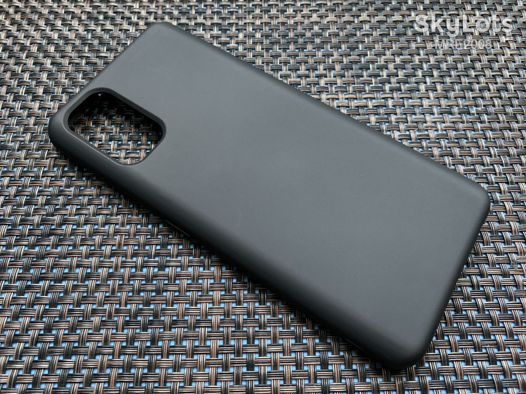 Чехол Silicone Cover для Realme 7 Pro black - фото фото фото 0
