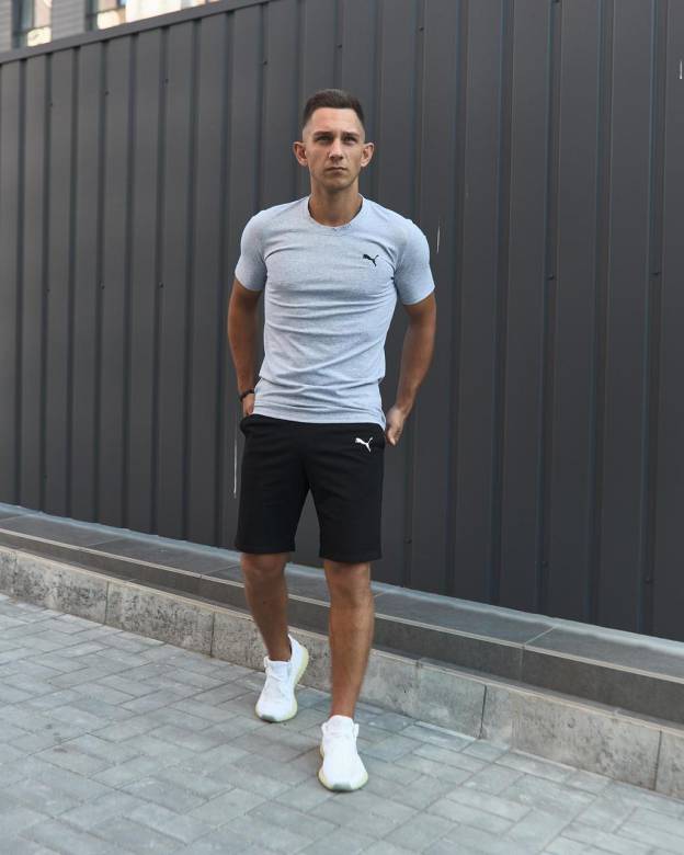 Футболка Puma серая - фото фото фото 4