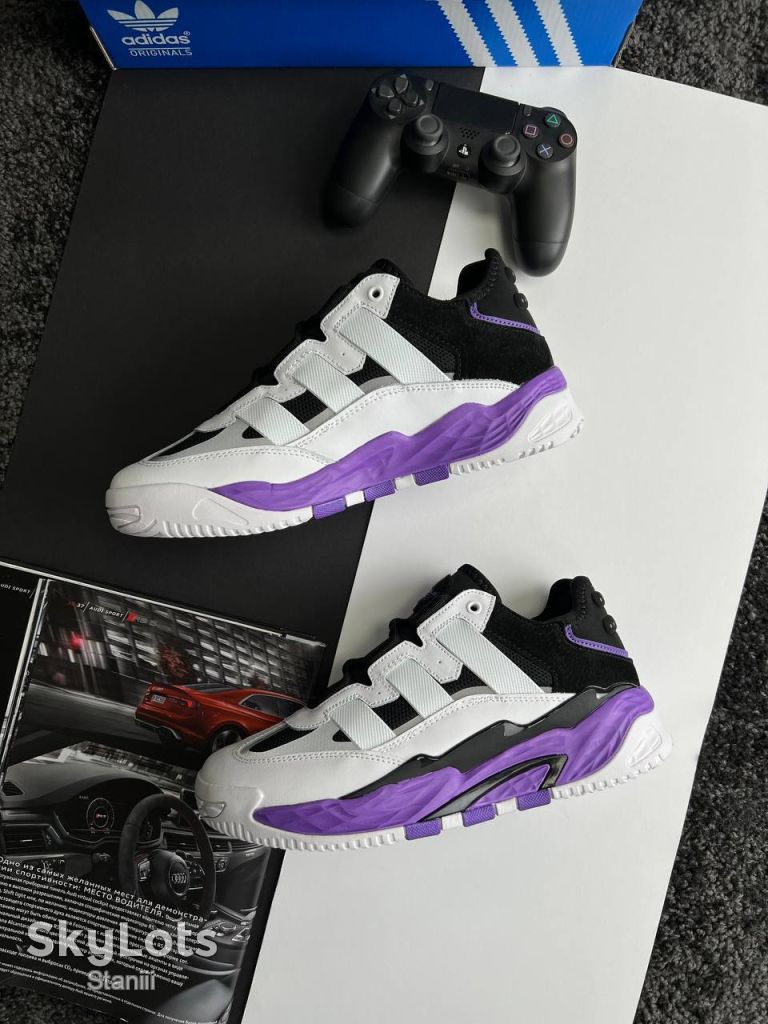 Adidas Originals Niteball HD White Purple - фото фото фото 3