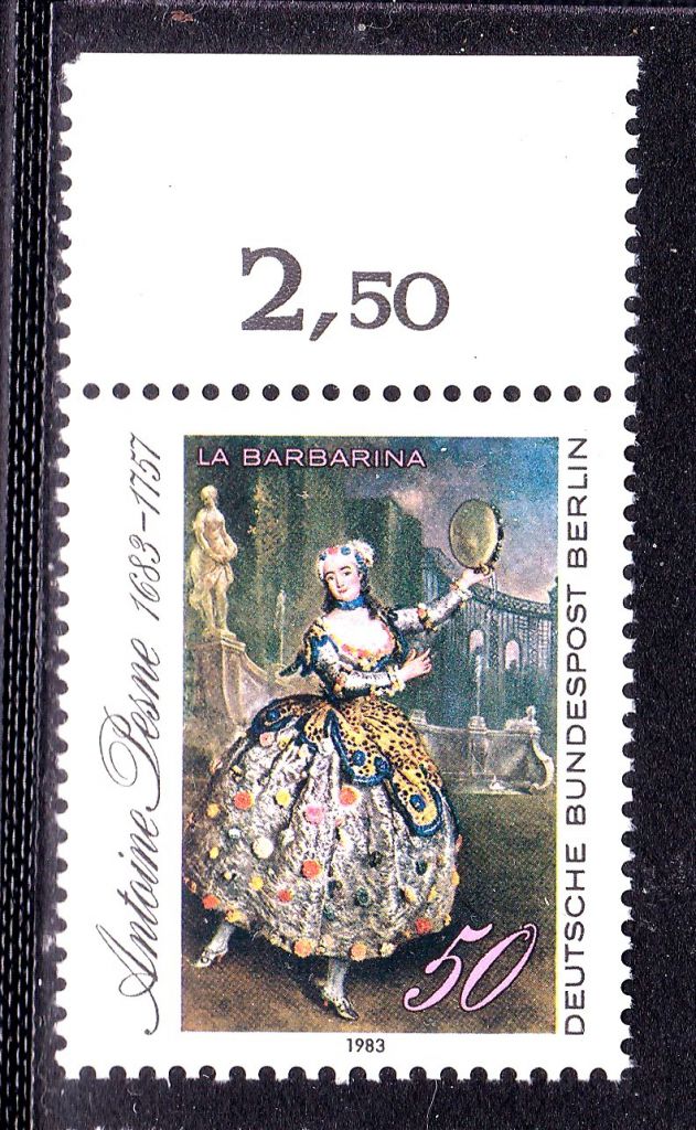 Германия - Берлин  1983 г MNH -   искусство - фото фото фото 0
