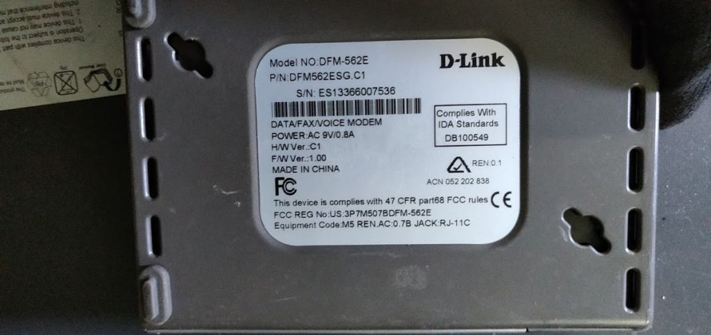 Модем D-Link DFM-562E № 212405 - фото фото фото 2
