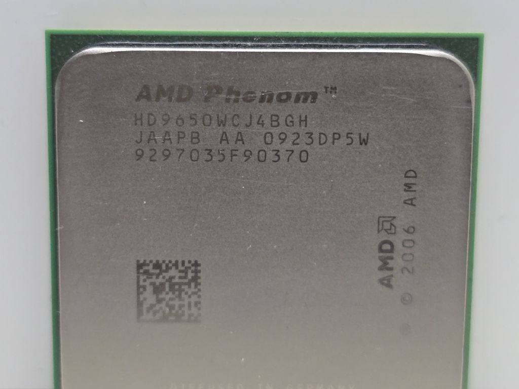 Процесор AMD Phenom 9650 X4   (Soket AM2+, 2.4GHz,Tray, бу) - фото фото фото 1