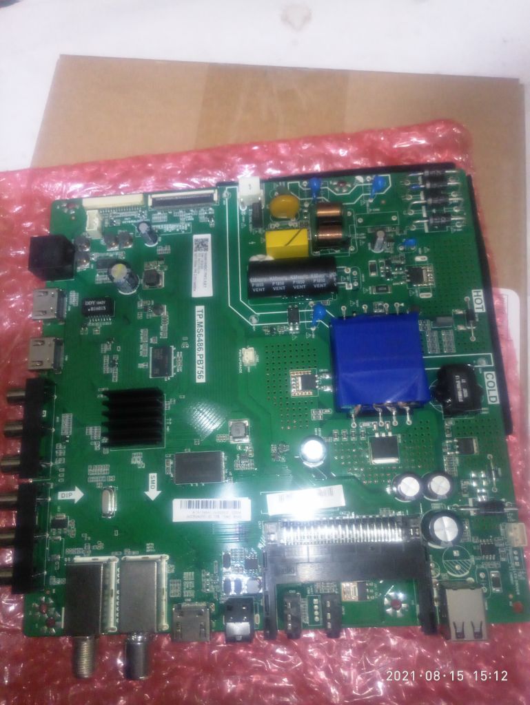 MAIN BOARD TP.MS6486.PB756 HISENSE 40N2179PW - фото фото фото 0