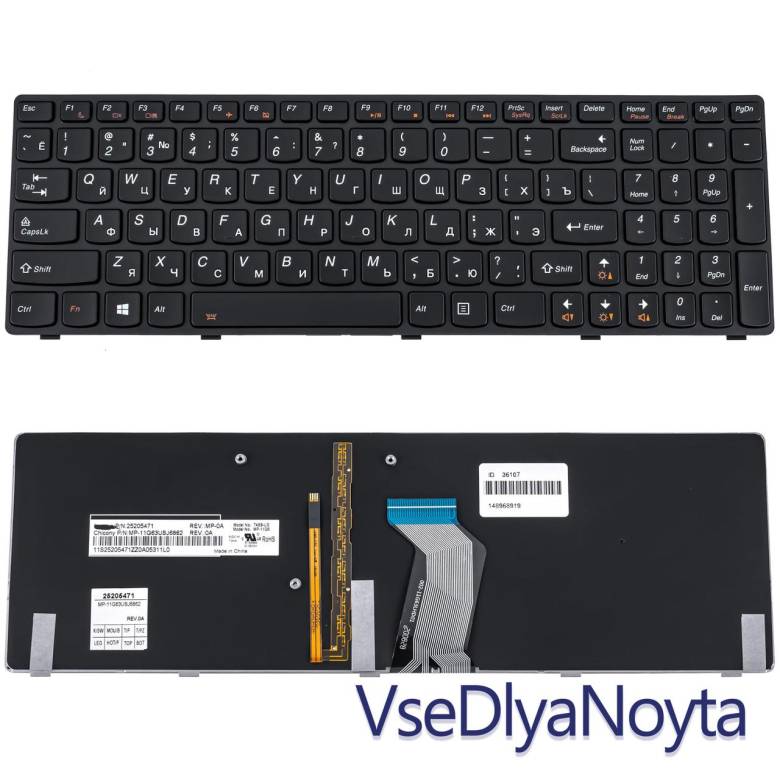 Клавиатура LENOVO IdeaPad Y580 - фото фото фото 0