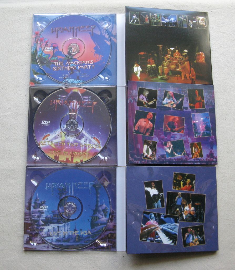 DVD Uriah Heep. The Complect Video Collection. Vol.1-3. 6 DVD. - фото фото фото 1