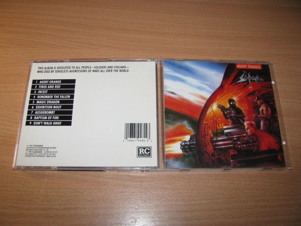SODOM - Agent Orange  (1989 Roadracer 1st press,USA) - фото фото фото 0