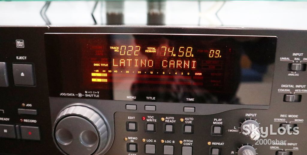 Проигрыватель MD Recorder TASCAM MD-801R - фото фото фото 1