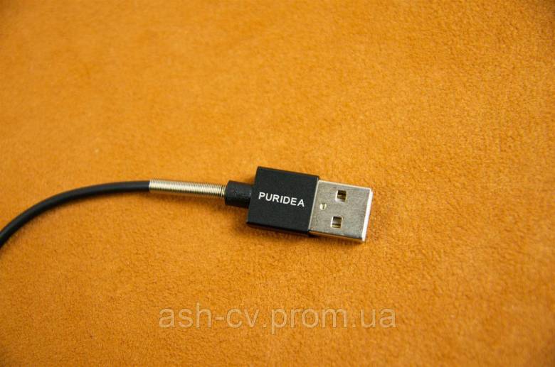 Кабель PURIDEA Premium Lightning (iPhone, 0,2 метра, Black) - фото фото фото 4