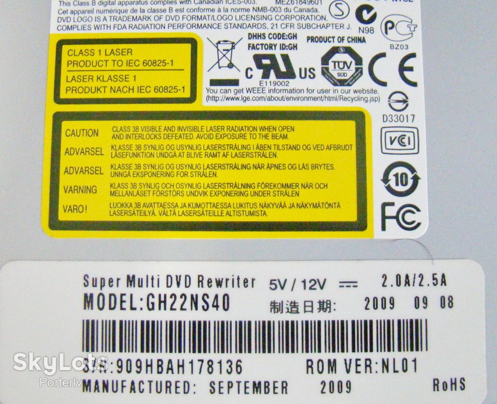 SuperMulti CD/DVD LG GH22NS90 GH22NS50 GH22NS40 SATA - фото фото фото 2
