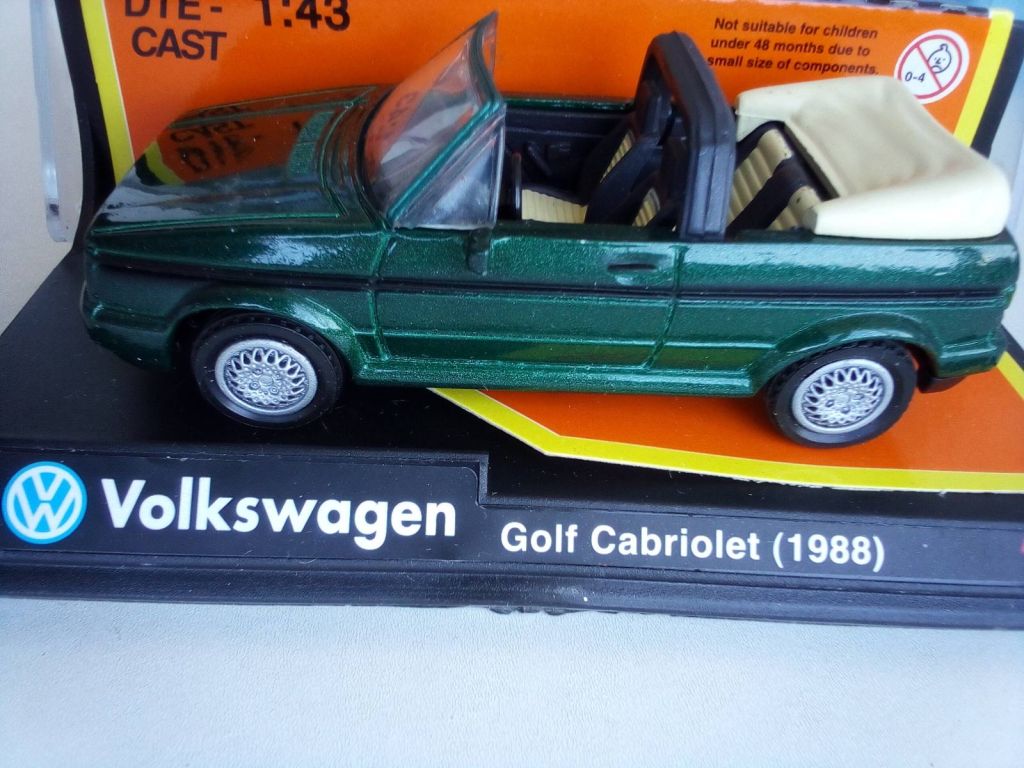 New-Ray 1:43 Volkswagen Golf Cabriolet  (1988) - фото фото фото 6