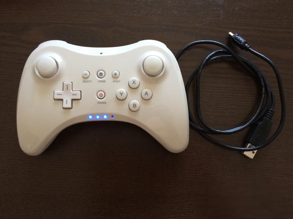 Неоригинальный Wii U Pro Controller для Nintendo Wii U - фото фото фото 0