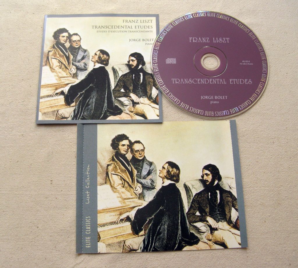 CD Классика. Лист Ф. Трансцендентные этюды. Исп. Хорхе Болет. 1987. - фото фото фото 1