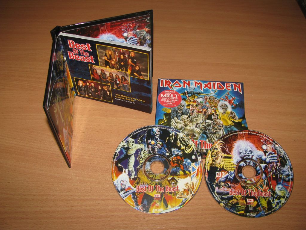 IRON MAIDEN - Best Of The Beast    (1996 EMI UK 2CD DIGIBOOK) - фото фото фото 4