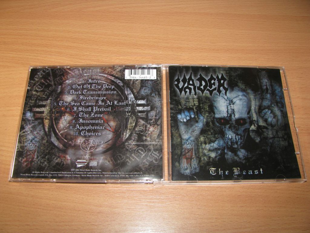 VADER - The Beast   (2004 Metal Blade,1st press) - фото фото фото 0