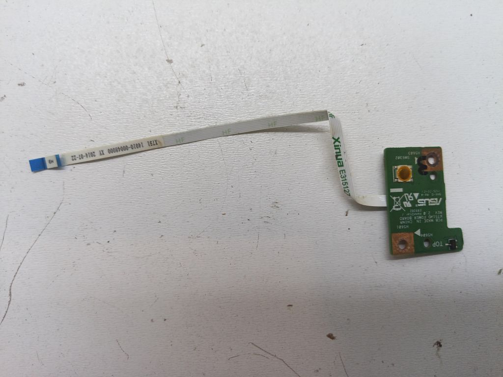 Б/У Плата кнопки включення на ASUS F751M - фото фото фото 0