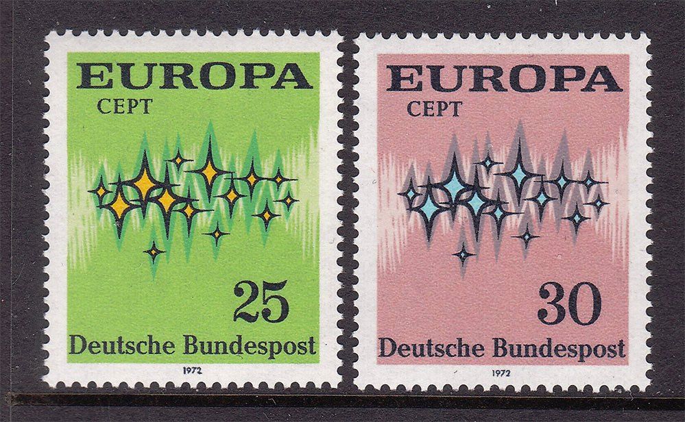 Германия 1972 г  MNH - EUROPA CEPT - - фото фото фото 0