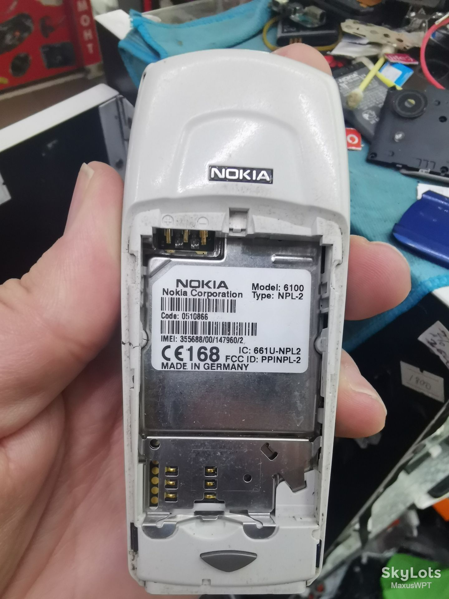 #1810 sklad Nokia 6100 blue - фото фото фото 1
