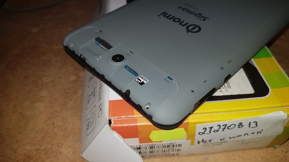 Планшет Nomi Sigma+ C07004 № 21270813 - фото фото фото 1