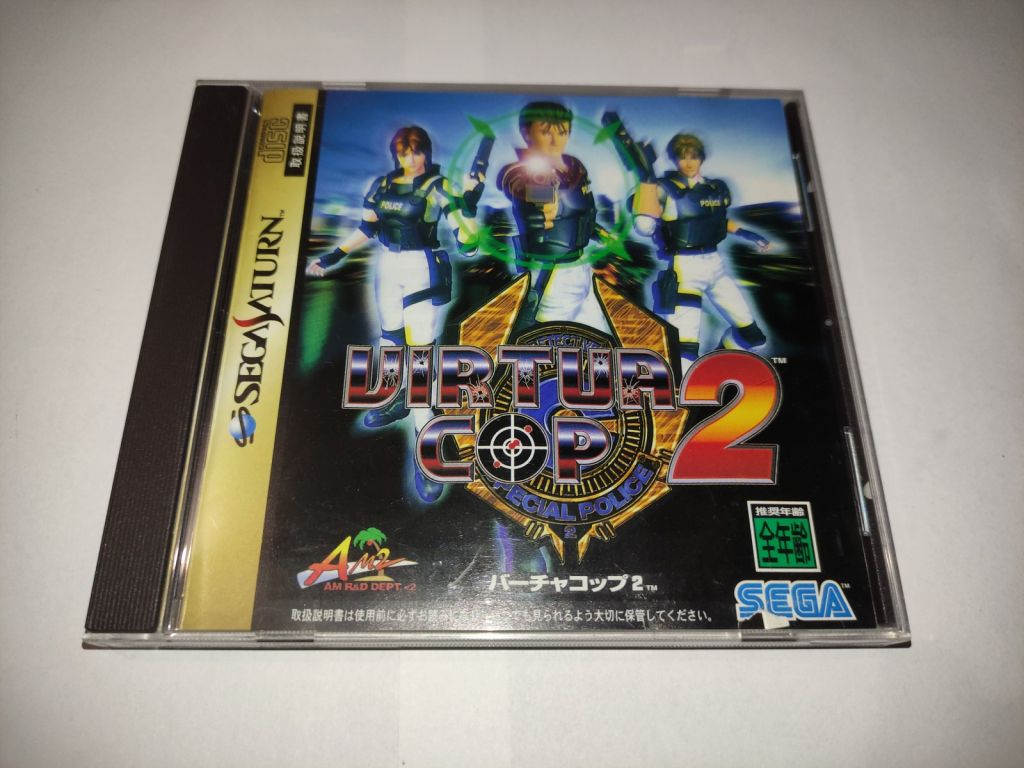 Virtua Cop 2 Sega Saturn б/в Японія - фото фото фото 0