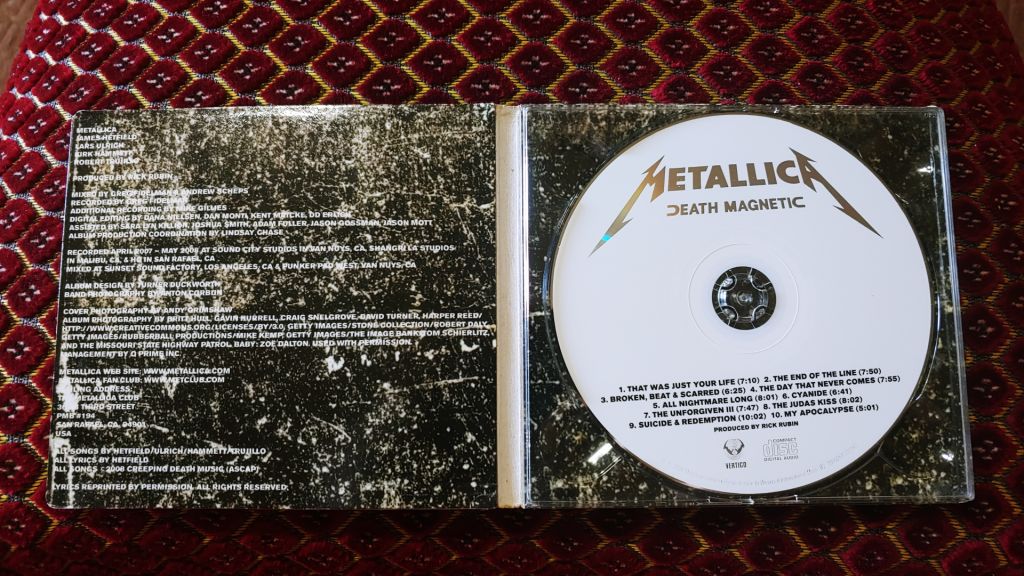 CD Metallica - Death Magnetic - фото фото фото 1