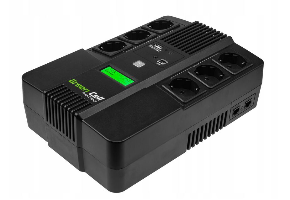 UPS ББЖ ИБП Green Cell 800 VA 480 W Schuko - фото фото фото 2
