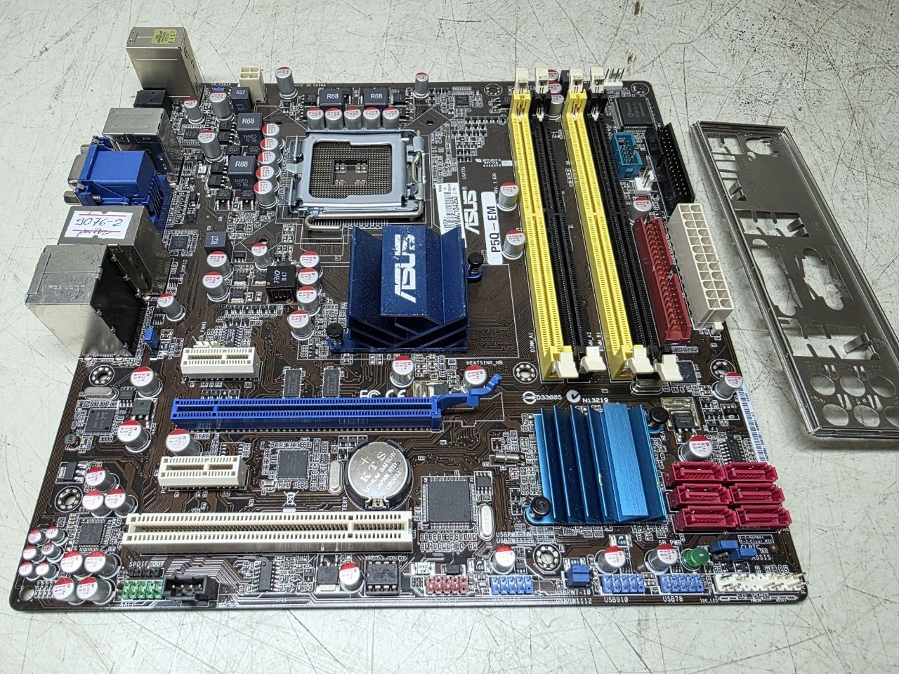 P5Q-EM ASUS s775 DDR2 плата материнська  (9076-2) - фото фото фото 0