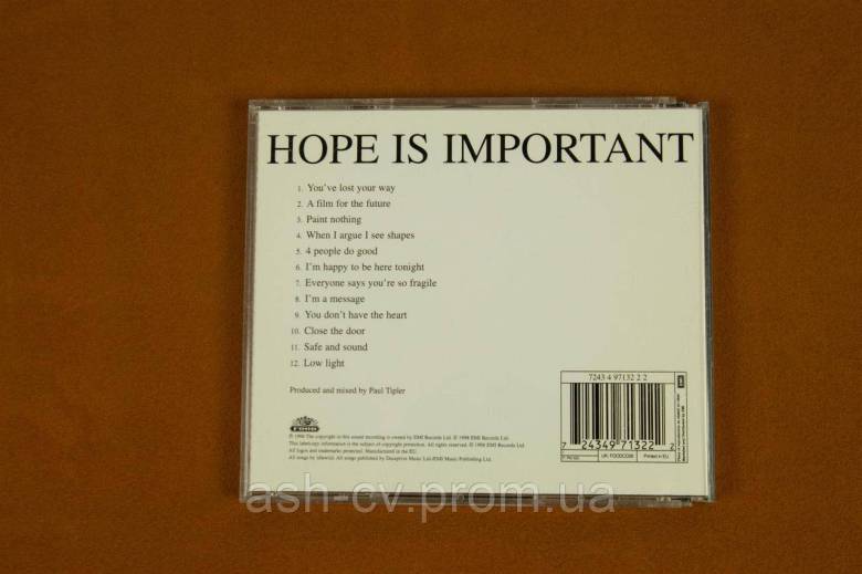 Музичний диск CD. Idlewild Hope Is Important - фото фото фото 5