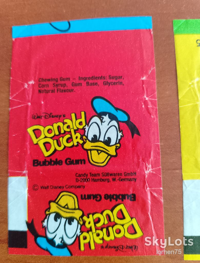 Обгортки жуйок Donald Duck. - фото фото фото 3