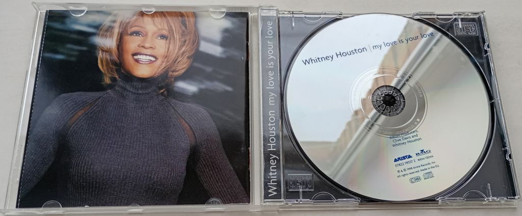 WHITNEY HOUSTON My Love Is Your Love CD Europe - фото фото фото 1